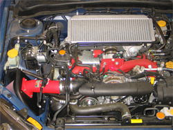 K&N Cold Air Intake Installed on 2008 Subaru Impreza WRX STi 2.5L