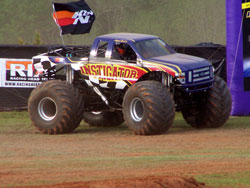 The Instigator is a powerful monster truck that pushes 1500 horsepower