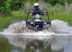 ATV courses at the school offer all aspects of riding up to very advanced levels