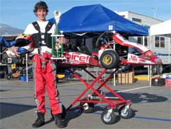 Jacob Pearlman takes 2nd at Moran Raceway