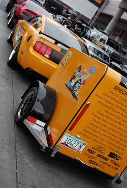 Ford GT mustang at SEMA started out as a project for the Hot Rod Power Tour