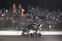 The 38th Annual Spring Nationals was Johnson's first race weekend back on U.S. soil in 2011, and he drove away with a win and third place finish.