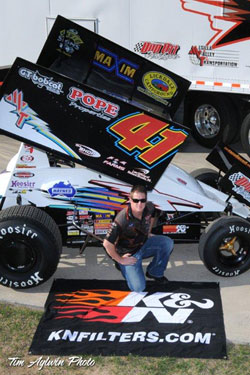 Jason Johnson understands that using K&N products continues to give him the added advantage in the hostile Sprint Car racing environment.