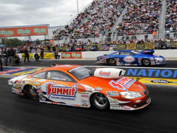 Jason Line at the Fourth Annual O'Reilly Auto Parts NHRA Nationals.