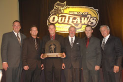 Jason Meyers and his Elite Racing team are the first Californian team to ever claim the World of Outlaws Championship.