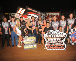 Elite Racing has 3 World of Outlaws Feature Wins this season