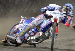 World Speedway Grand Prix Champion Jason Crump is in third place after six rounds