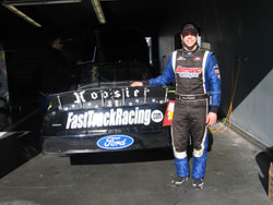 Jeremy Frankoski was among a only a very select group of drivers to participate in a three day open test session at Daytona International Speedway earlier this month.