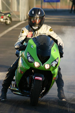 Teasley was able to nail his first Pro-Street win with sharp lights and a 7.40 in the final