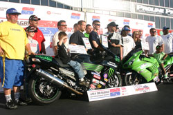 The rare pro-class double victory was good for Kawasaki, bike owner Roger Starrette, Adam Performance and Jeremy Teasley