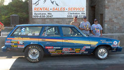 Jody Lang and his 1981 Malibu Wagon Stock Eliminator car have been winning together since 1993.