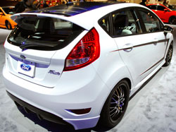 Ford booth SEMA 2012 had this Fiesta SE on display