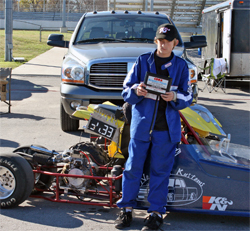 Junior Dragster Rookie Joey McCune had a good first season and plans a full race schedule in 2010