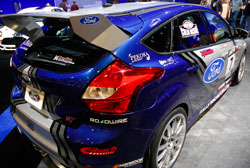 Sporty Ford Focus ST Modified to Rally Car takes SEMA Center Stage