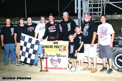 Jon Henry Takes First Place at Attica Raceway