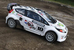 With his win at Valkenswaard K&N supported Jos Kuypers now has the lead for the Dutch Rally Racing Championship title.