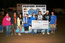 Josh McGuire's win at the Roger Breeding Memorial was his third of the 2012 United Super Dirt Car Series racing season.