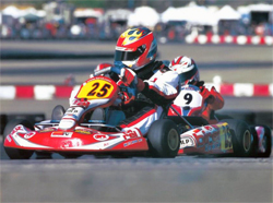 K&N teen sponsored racer took first place in the IFK or International Karting Federation sanctioned racing event