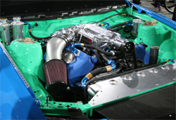 Gittin's 2010 Mustang GT is equipped with a K&N concial air filter and K&N oil filter