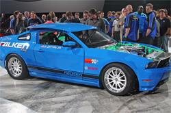 2010 Mustang GT unveiled in Santa Monica, California