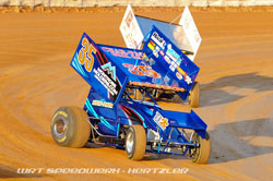 Justin Henderson's 410 Winged Sprint Car