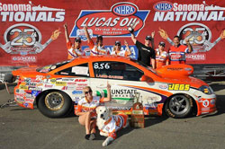 Winning the 25th Anniversary Wally highlights an already impressive 2012 NHRA season for the entire Lamb Motorsports team.