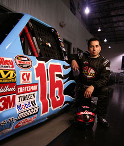 Uli Perez has invested effort in getting the Latino community more involved with NASCAR racing.