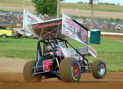 Adam Bomb Kekich says the biggest adjustment moving into the 410 Sprint Car was how much faster it accelerated.