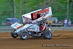 The third place finish at Mercer Raceway Park was Kekich's best 410 finish yet.
