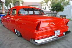 Regardless of how you view it Ladners' 1955 Plymouth Belvedere was a stunning show stopper at SEMA.