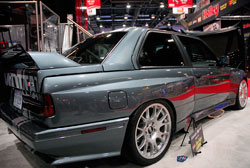 1990 BMW M3 has 500 Horsepower LS3 engine with T56 6-speed transmission at SEMA