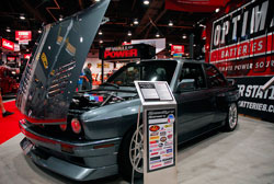 "Two Guys Garage" host Kevin Byrd brought modified BMW M5 to SEMA show