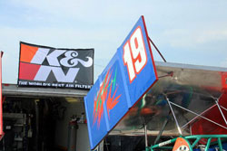 Keith Butler and the K J Motorsports Team value their sponsors and fans a great deal.