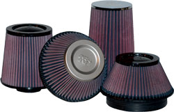 K&N has a large selection of universal filters for racing vehicles, radio-controlled cars, generators, snowmobiles, tractors and more