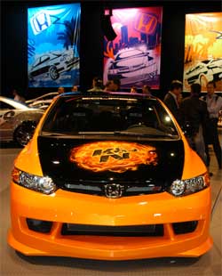 K&N's 2006 Honda Civic SiR on Display in Las Vegas, Nevada