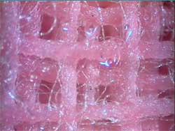 K&N Air Filter Fibers Under a Microscope