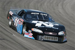 Kyle McGrady received his NASCAR license before his California driver's license and competes in the Toyota Speedway at Irwindale's Auto Club Late Models Division