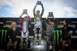 At Kamloops Goerke topped the podium for a second straight weekend.