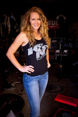 For 2013 Leah Petersen will bring her ridding talents and branding savvy to K&N.