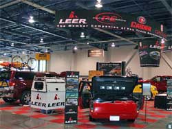 Project truck at SEMA with K&N products