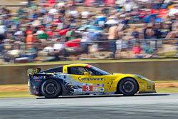 The number 3 Corvette C6.R was driven by Johnny O'Connell, Olivier Beretta, and Antonio Garcia (Richard Prince/GM Racing Photo).