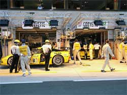 Corvette Racing has 8 consecutive podium finishes at Le Mans, photo by Greg Johnson