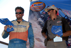 Brothers Brad and Roger Lovell won their sixth straight rock crawling championship in Oroville, California, photo by Jud Leslie