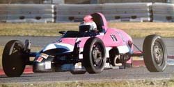 Madrid lists her vintage win in Savannah, Georgia at the Formula Vee 50th anniversary race as her 2013 highlight.
