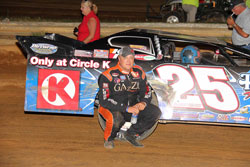 Matt Long earns his first victory of the season at Lancaster Speedway