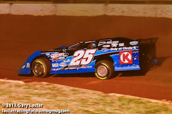 Matt Long recently earned a win at the I-77 Speedway in Chester, South Carolina.