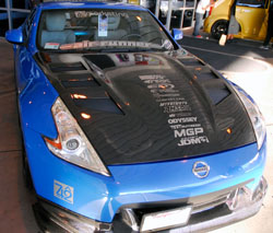 The Project Carbon Z outside SEMA North Hall