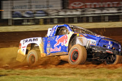 Luke Johnson and Menxies Motorsports were excited upon learning that rounds 5 and 6 of the TORC Off Road Racing Series would be held at the Charlotte Motor Speedway. 