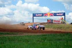 Racing in the Pro Light class of the TORC Off-Road Racing Series, Menzies Motorsports team member, Luke Johnson, earned a place on the podium at the Bark Rover International Raceway.
