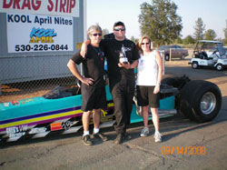The Mellow Insanity Racing family has been racing together since Chad was born.